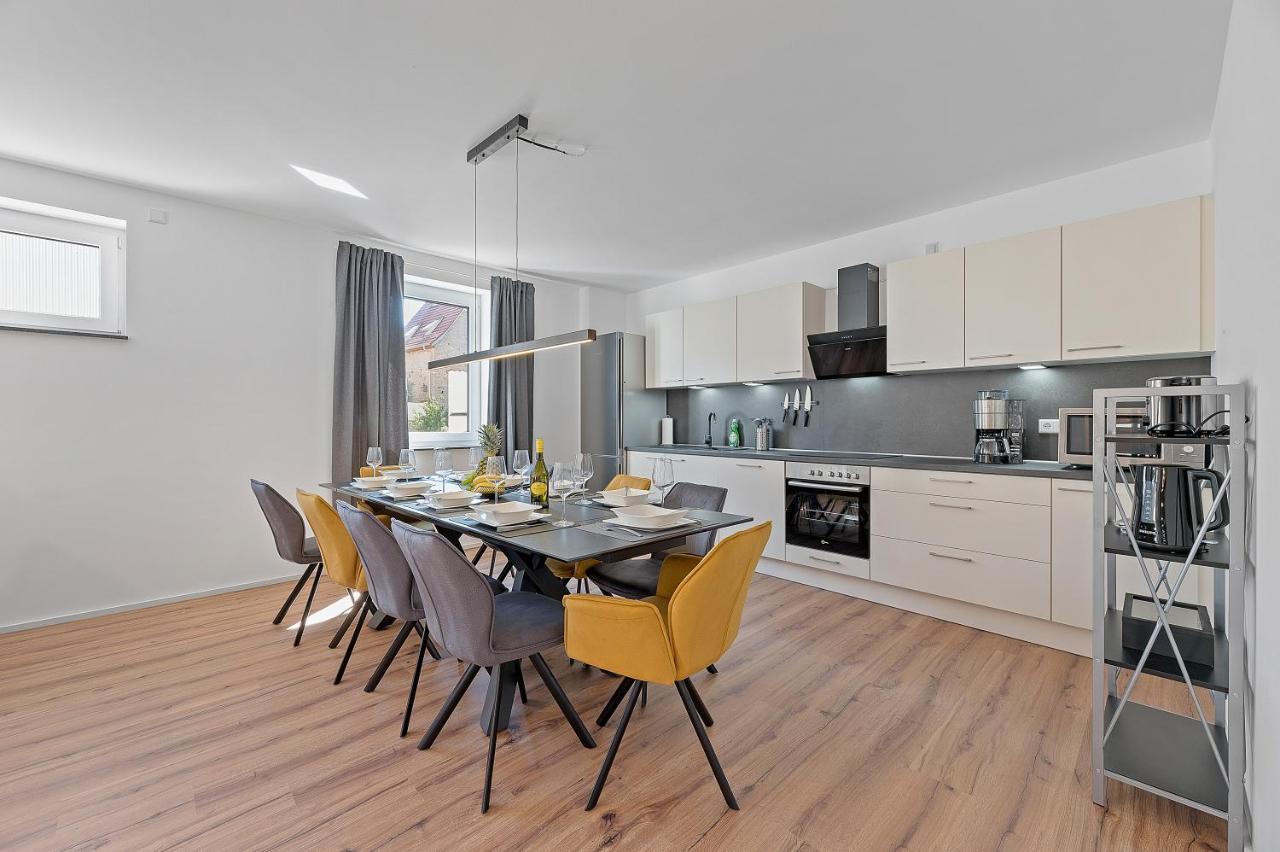 Golden Home With Barbecue, Yoga, Football Table Sinsheim Extérieur photo